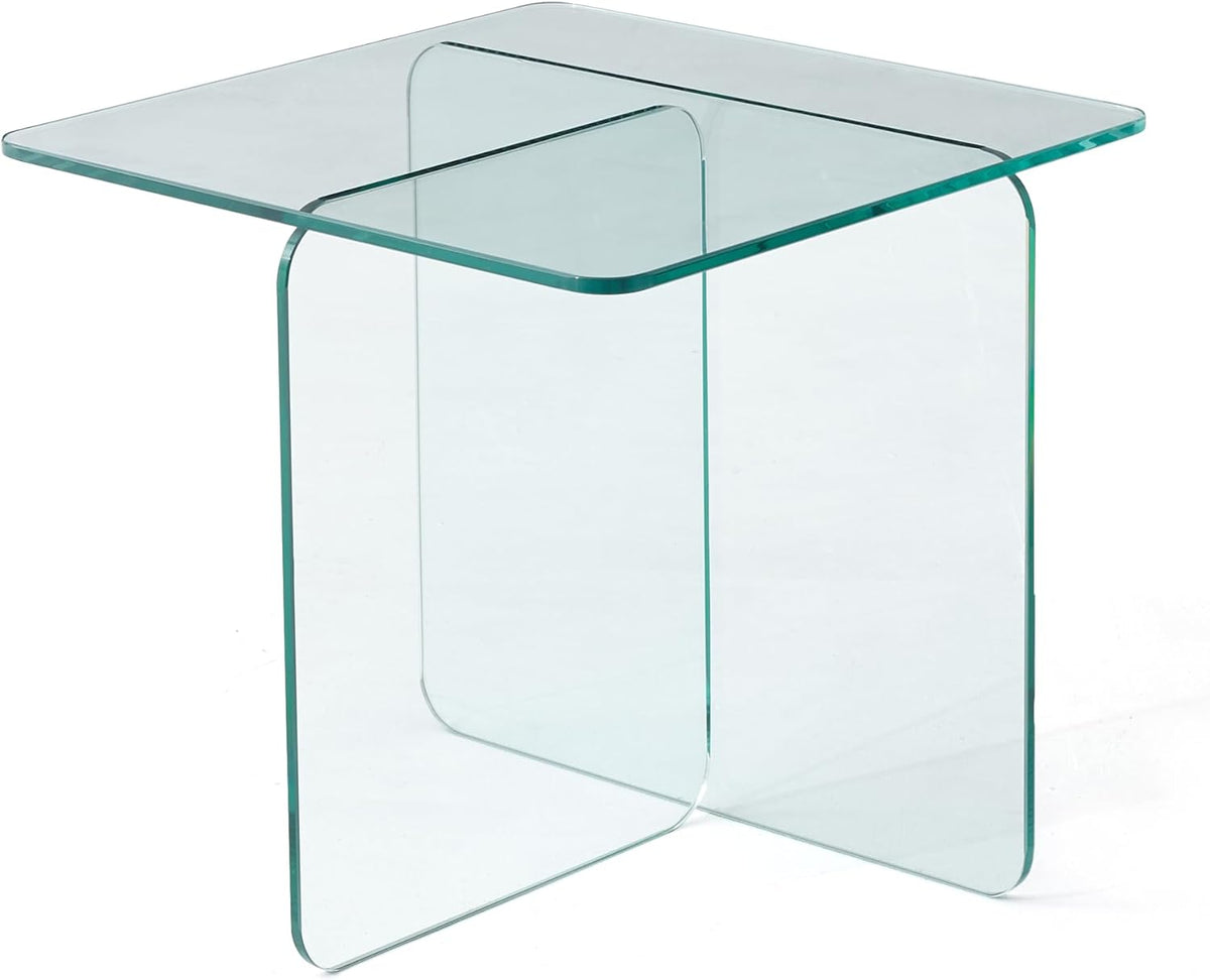 Glass Side Table