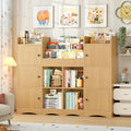 Natural Kids Toy Storage Bookshelf 55 Inch